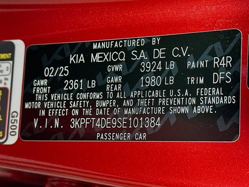 Used 2025 Kia K4 FWD image 12