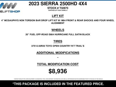 Used 2023 GMC Sierra 2500 AT4 w/ AT4 Premium Plus Package AWD/4WD image 2