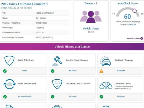 Used 2012 Buick LaCrosse Premium image 3