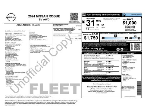 Used 2024 Nissan Rogue SV image 36