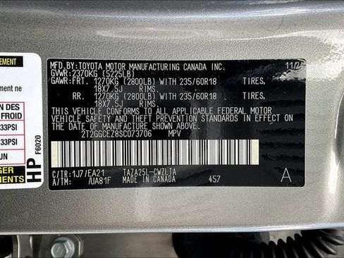 Certified 2025 Lexus NX 350 AWD w/ Cold Area Package image 19