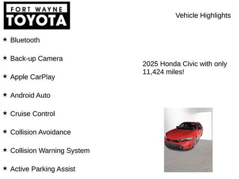 Used 2025 Honda Civic Sport image 7