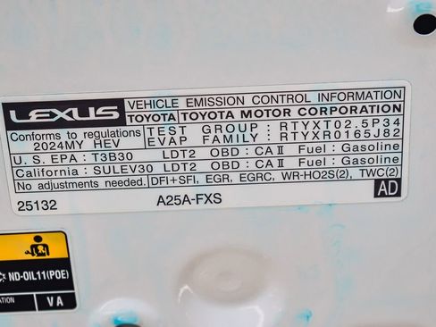 Used 2024 Lexus NX 350h AWD w/ Vision Package image 27