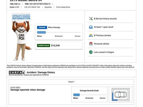 Used 2019 Nissan Sentra SV image 26