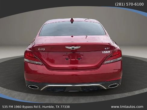 Used 2019 Genesis G70 3.3T Advanced w/ Prestige Package RWD image 5