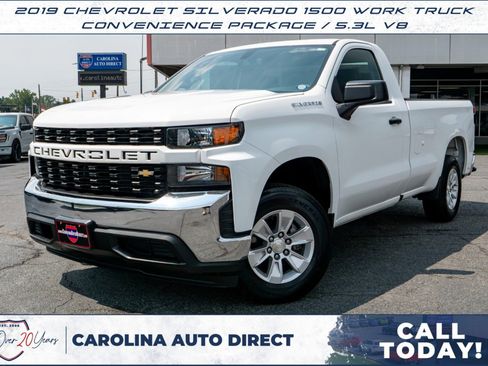 Used 2019 Chevrolet Silverado 1500 W/T w/ WT Fleet Convenience Package RWD image 1