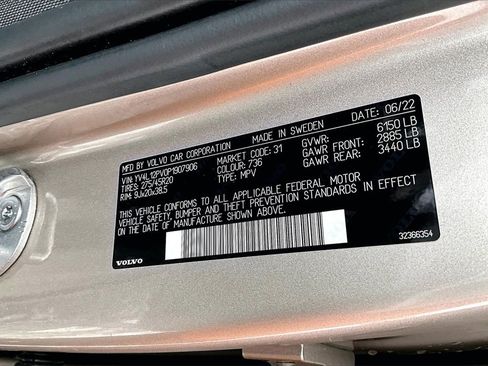 Certified 2023 Volvo XC90 B5 Core w/ Protection Package Premier image 19