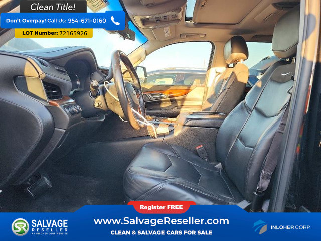 Used 2017 Cadillac Escalade Premium Luxury AWD/4WD image 9