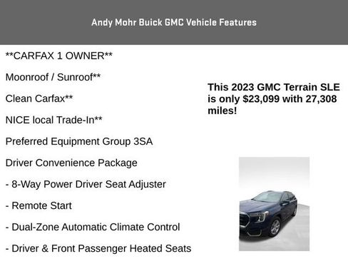 Used 2023 GMC Terrain SLE w/ Driver Convenience Package image 4