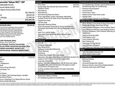 Used 2024 Chevrolet Tahoe RST w/ Luxury Package image 38