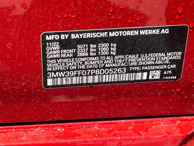 Used 2023 BMW 330e w/ Driving Assistance Package RWD image 36