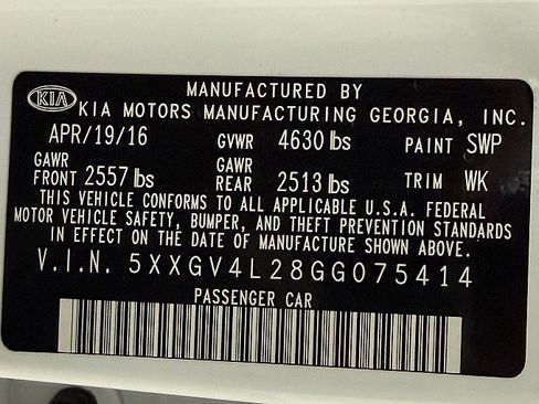 Used 2016 Kia Optima SX w/ Chrome Wheel Package image 27