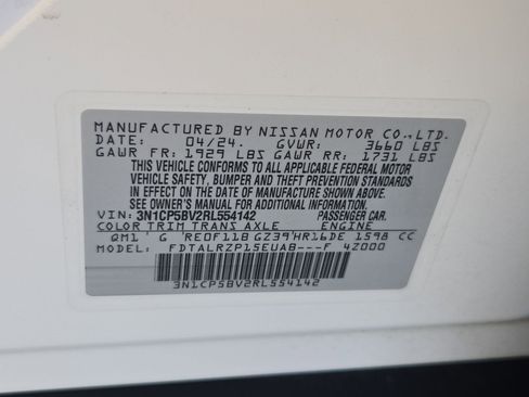 Used 2024 Nissan Kicks S FWD image 34