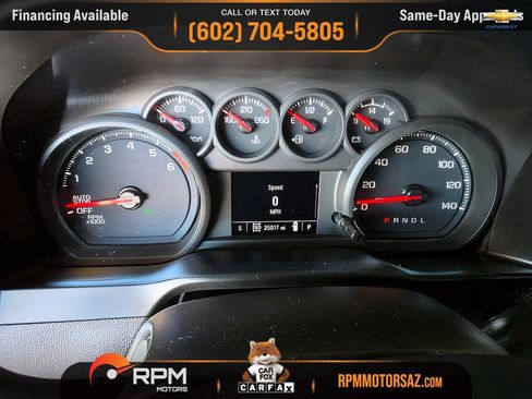 Used 2022 Chevrolet Silverado 1500 Custom w/ LPO, Dark Essentials Package AWD/4WD image 14