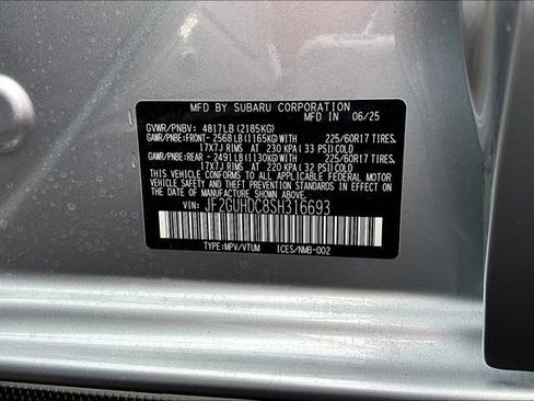 New 2025 Subaru Crosstrek 2.5i Premium image 28