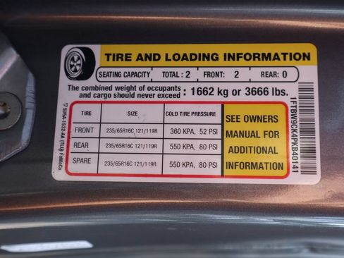Used 2023 Ford E-Transit Medium Roof w/ Load Area Protection Package RWD image 49