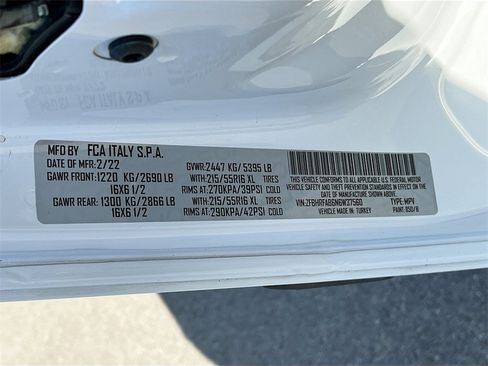 Used 2022 RAM ProMaster City Wagon image 28