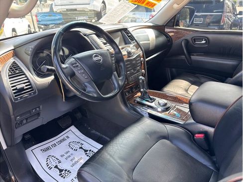 Used 2017 Nissan Armada Platinum w/ Captain Seat Package AWD/4WD image 16