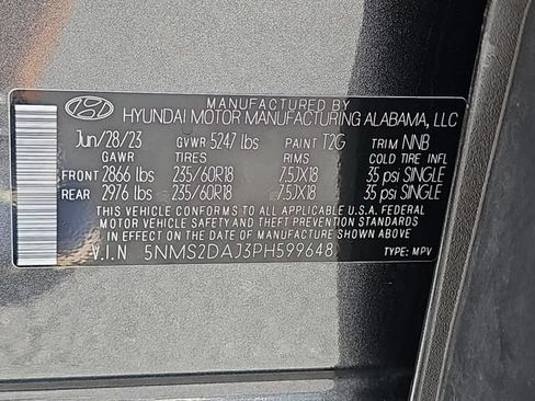 Used 2023 Hyundai Santa Fe SEL AWD/4WD image 37
