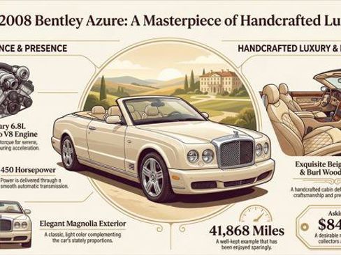 Used 2008 Bentley Azure RWD image 2