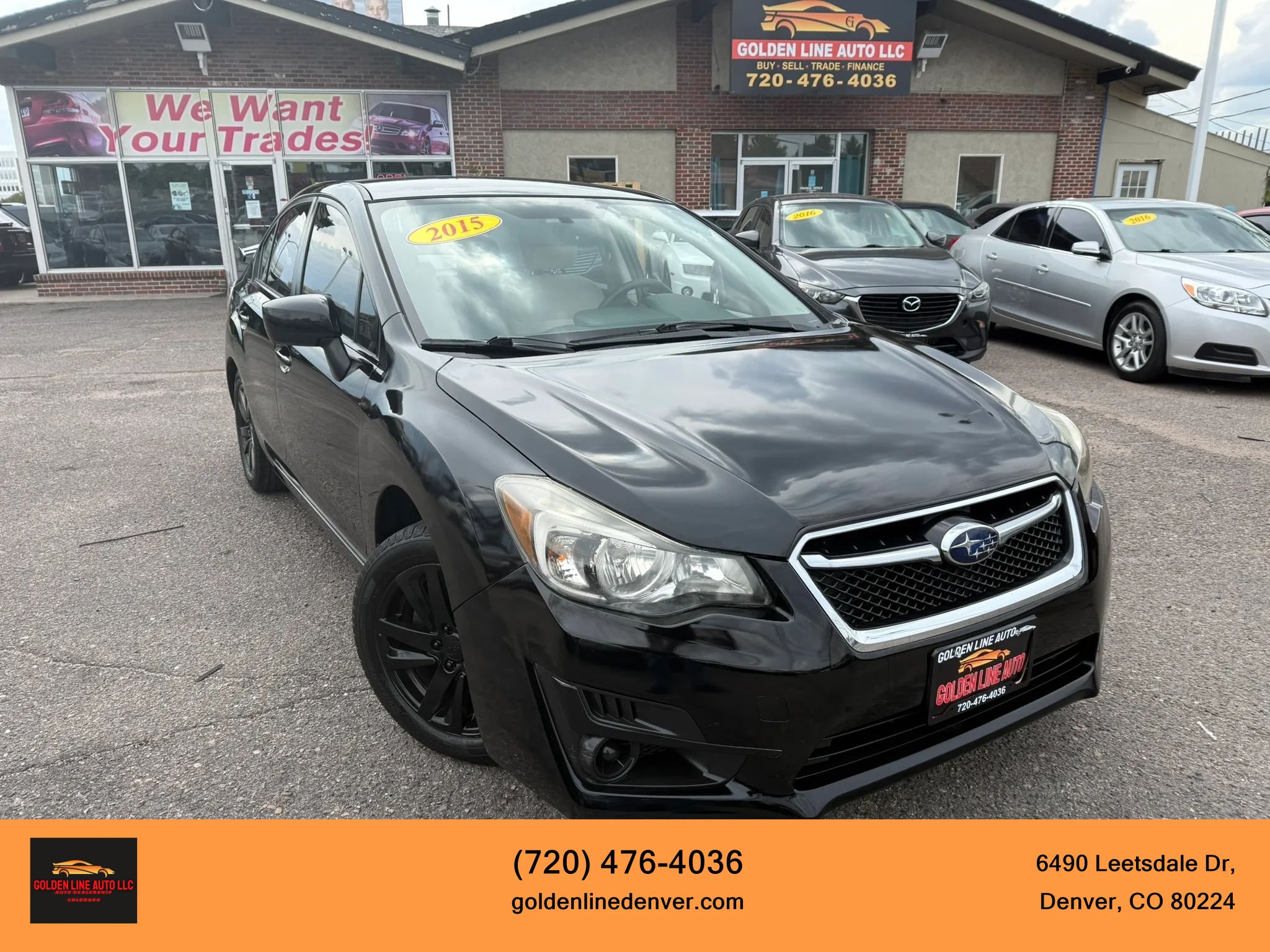 Used 2015 Subaru Impreza 2.0i Premium w/ Popular Package #2 AWD/4WD image 1