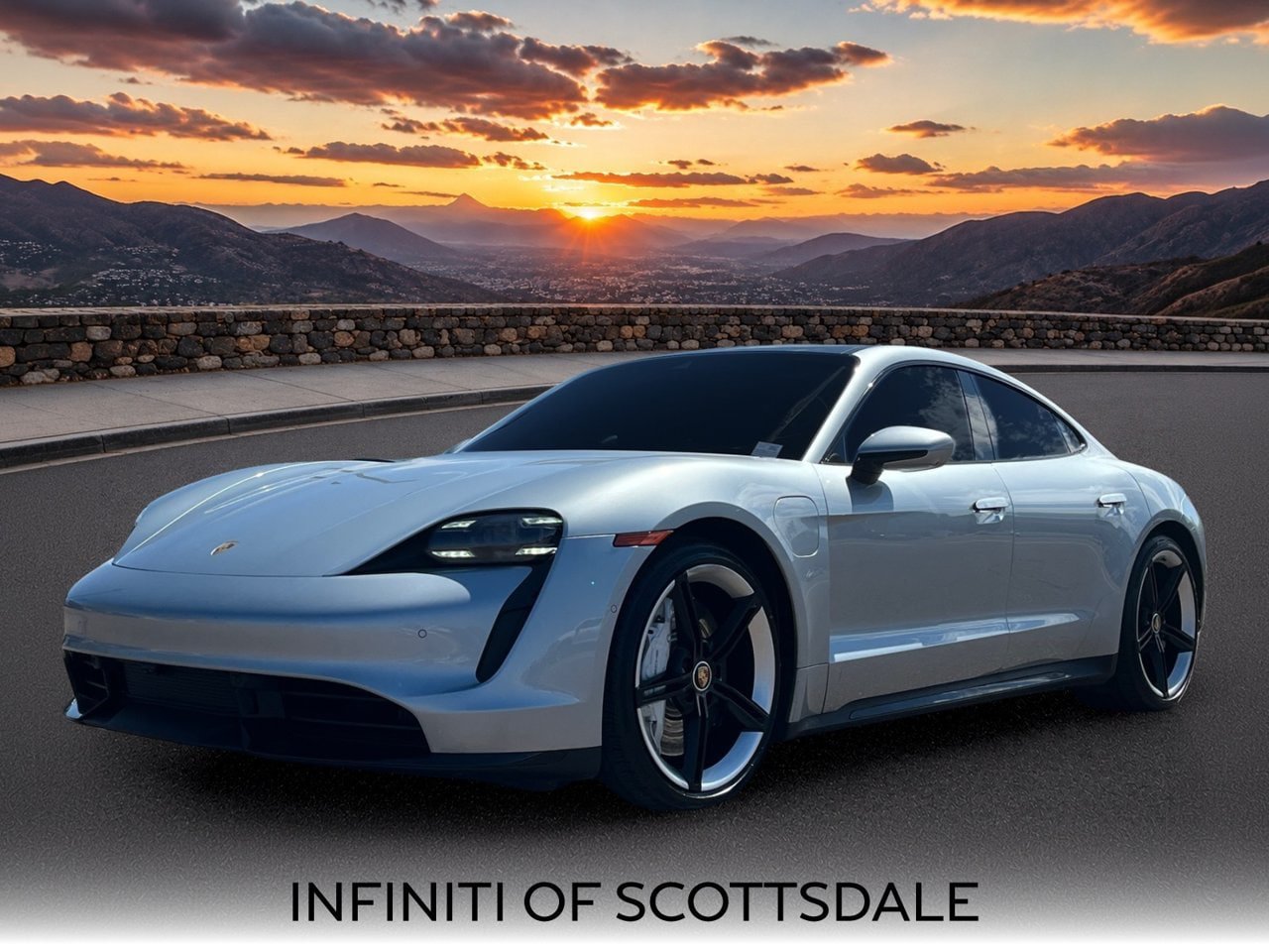 Used 2020 Porsche Taycan AWD/4WD image 1