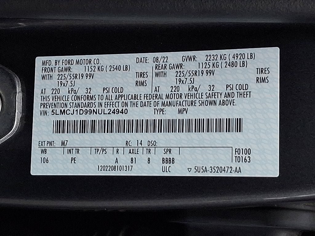 Used 2022 Lincoln Corsair AWD w/ Premium Package image 28