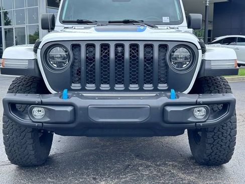Used 2022 Jeep Wrangler Unlimited Rubicon 4xe w/ Steel Bumper Group AWD/4WD image 4