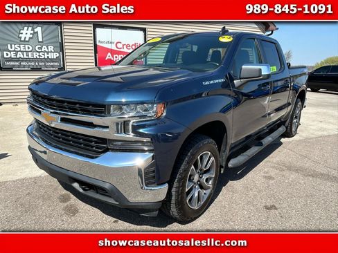 Used 2021 Chevrolet Silverado 1500 LT w/ Bed Protection Package AWD/4WD image 1