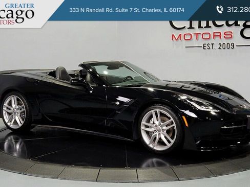 Used 2019 Chevrolet Corvette Stingray Convertible w/ 3LT Preferred Equipment Group image 1