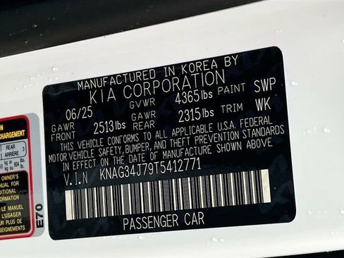 New 2026 Kia K5 EX FWD image 34