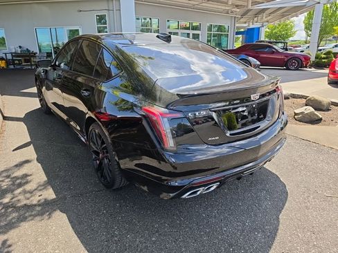 Used 2025 Cadillac CT5 V w/ LPO, Red Accent Package AWD/4WD image 5
