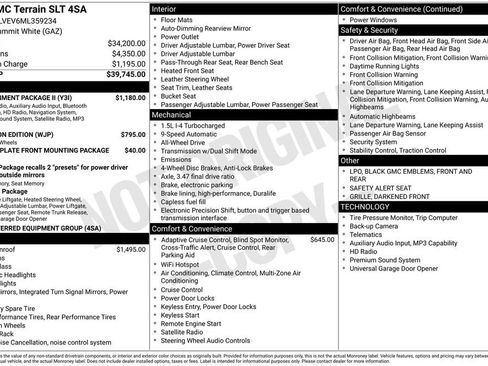 Used 2021 GMC Terrain SLT w/ Infotainment Package II image 15