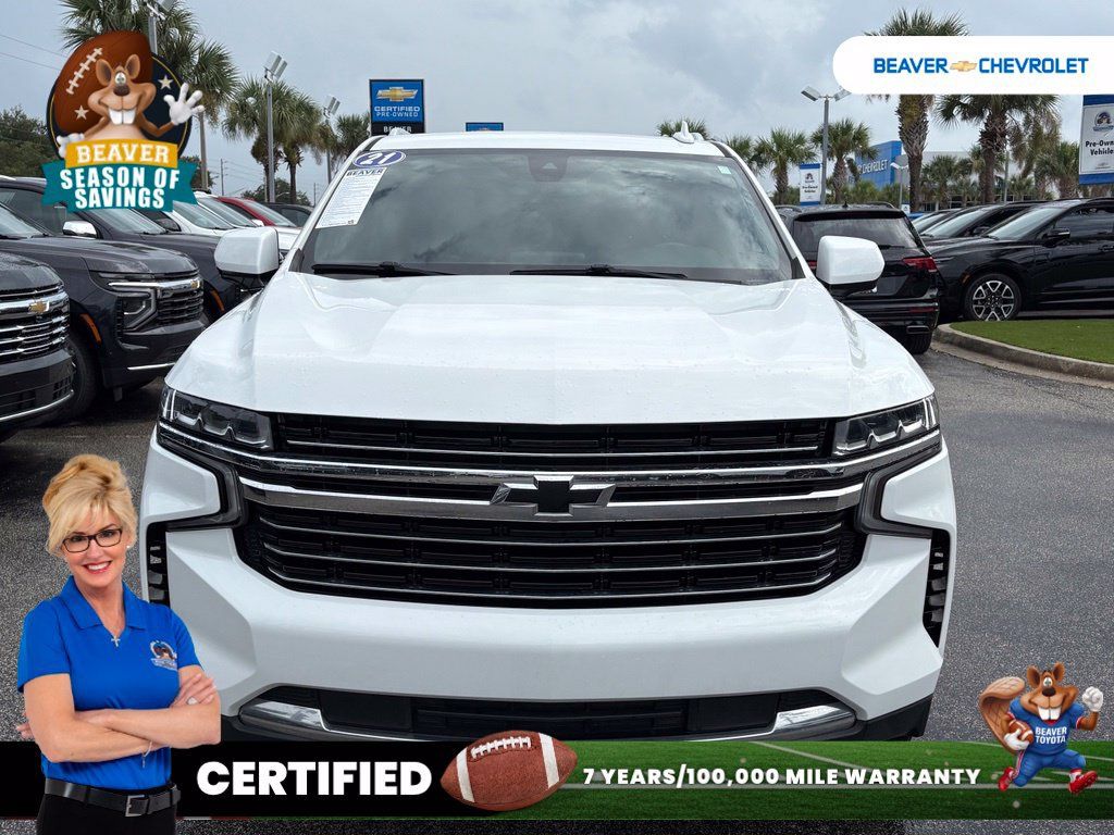 Used 2021 Chevrolet Suburban LT AWD/4WD image 3