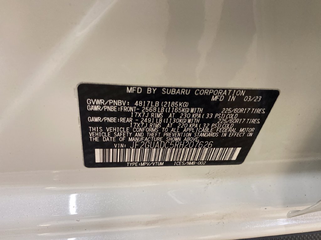Certified 2024 Subaru Crosstrek 2.0i Premium AWD/4WD image 28