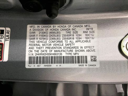 Used 2019 Honda CR-V EX image 36