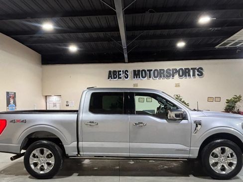 Used 2022 Ford F150 Platinum w/ Bed Utility Package AWD/4WD image 8