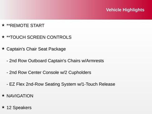 Used 2025 Nissan Armada SL w/ Captain's Chari Seat Package RWD image 8