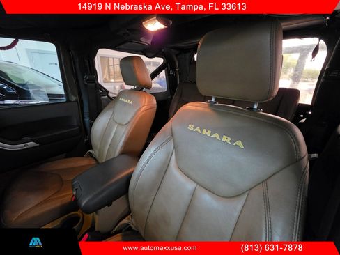 Used 2015 Jeep Wrangler Sahara w/ Connectivity Group AWD/4WD image 24