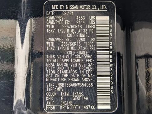 Certified 2024 Nissan Rogue SV FWD image 27