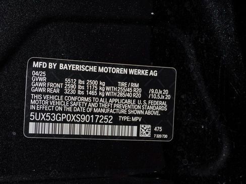 Used 2025 BMW X3 xDrive30i w/ Convenience Package image 30