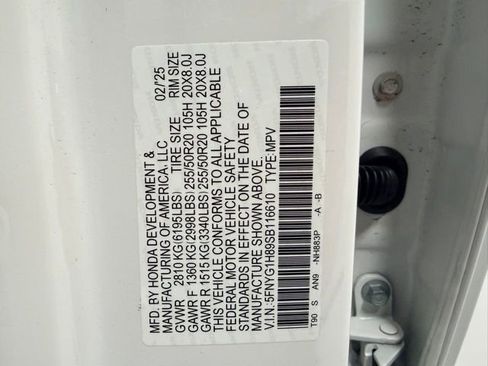 Used 2025 Honda Pilot Elite image 25