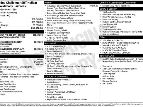 Used 2022 Dodge Challenger SRT Hellcat image 34