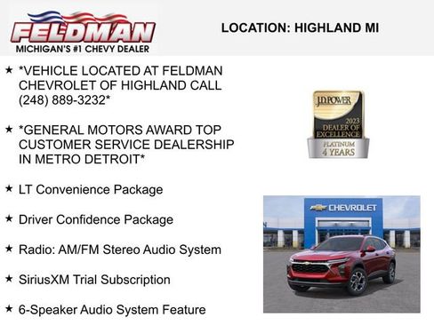 New 2026 Chevrolet Trax LT w/ Driver Confidence Package image 3