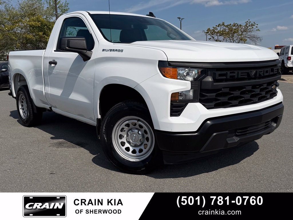Used 2023 Chevrolet Silverado 1500 W/T RWD image 1