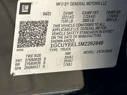 Used 2021 Chevrolet Silverado 1500 RST w/ Redline Edition AWD/4WD image 46