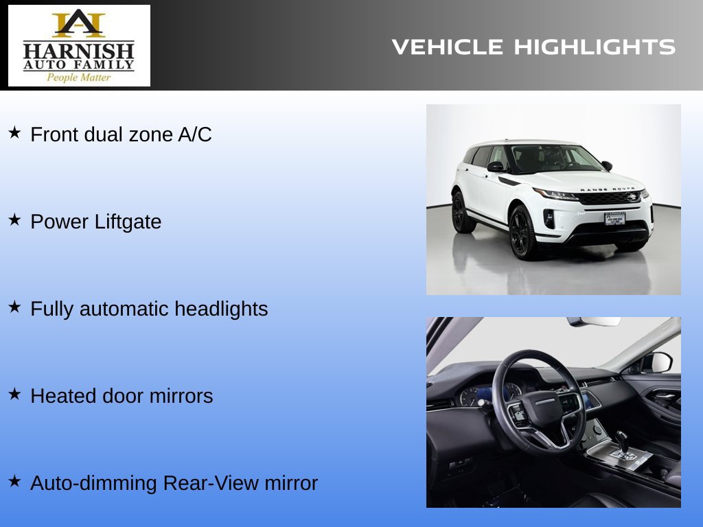 Used 2023 Land Rover Range Rover Evoque S AWD/4WD image 7