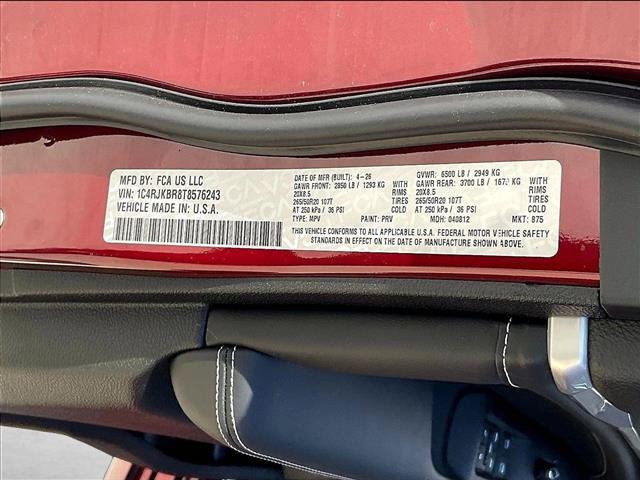 New 2026 Jeep Grand Cherokee L Limited AWD/4WD image 14