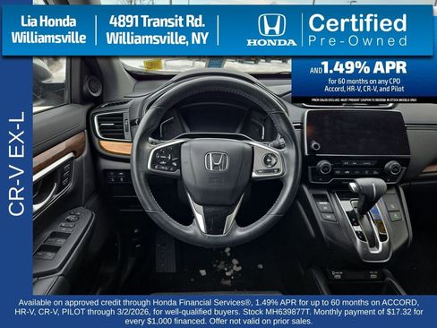 Certified 2021 Honda CR-V EX-L image 13
