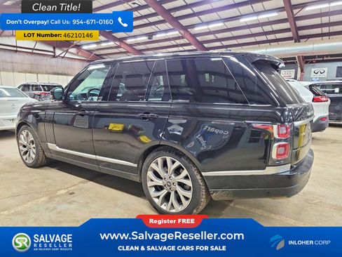 Used 2019 Land Rover Range Rover HSE AWD/4WD image 3